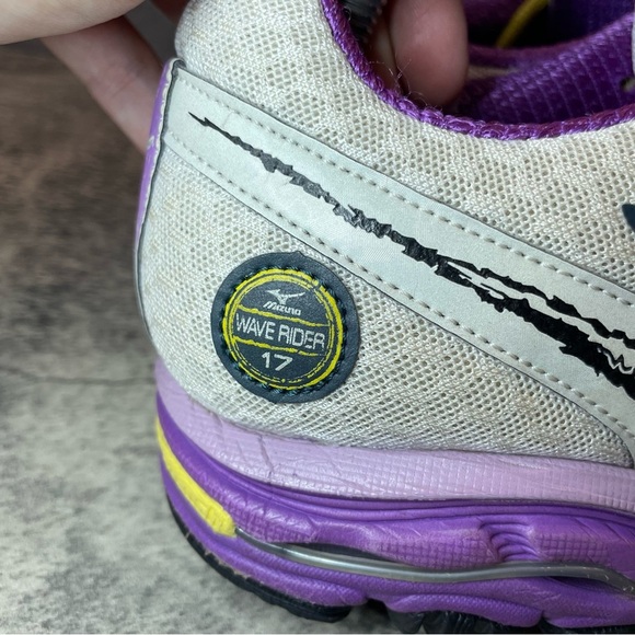 Mizuno Wave Rider 17 Running Shoes Womens sz 9 - Picture 6 of 7